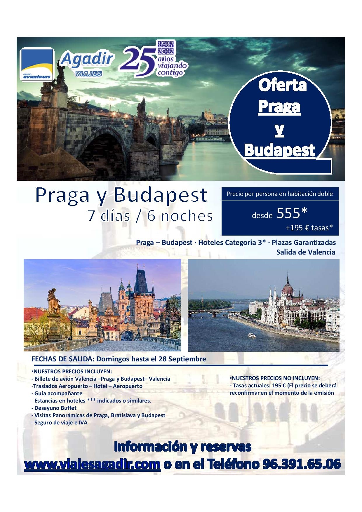 PRAGA - BUDAPEST-