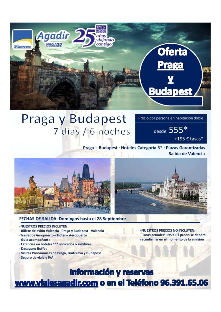 PRAGA - BUDAPEST-