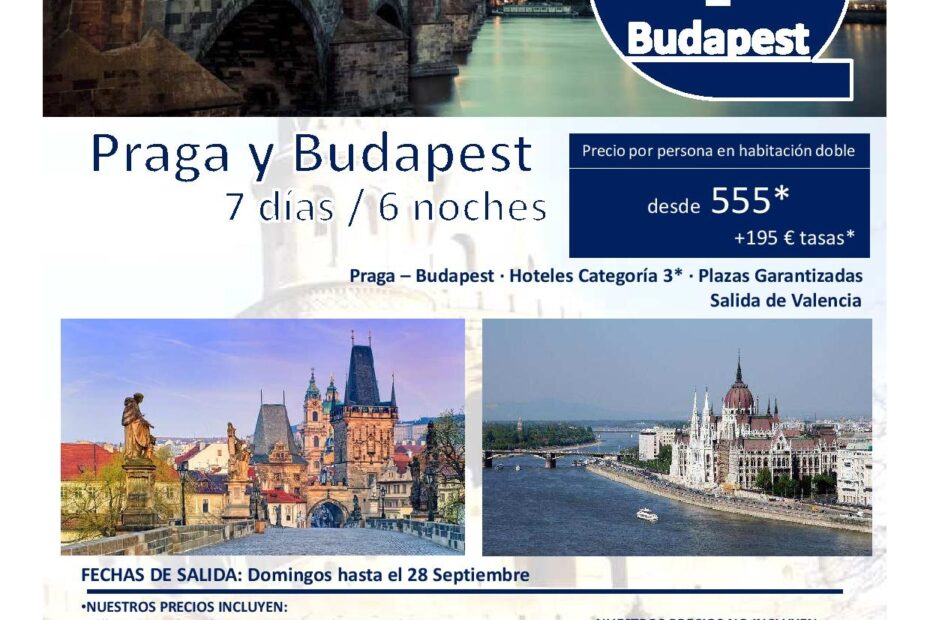 PRAGA - BUDAPEST-